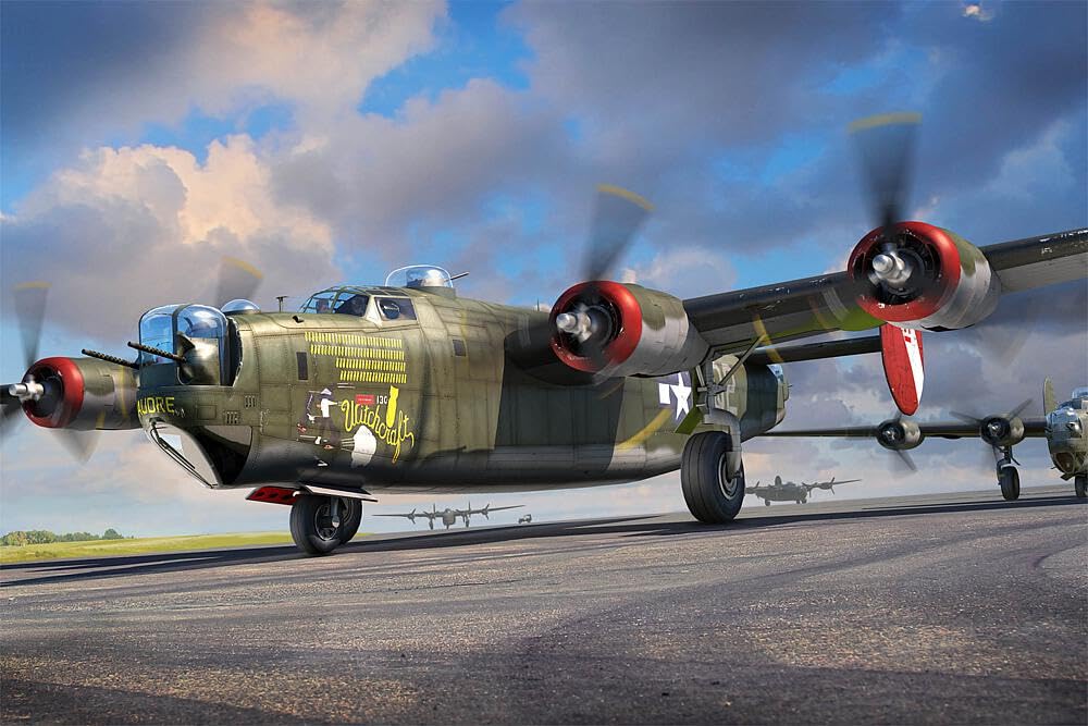 Amazon | ホビーボス 1/48 エアクラフトシリーズ B-24J リベレーター